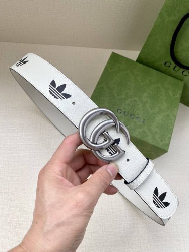 Wide Band 4.0Cm Gucci As Part Of The Adidas X Gucci Collaboration, This Leather
