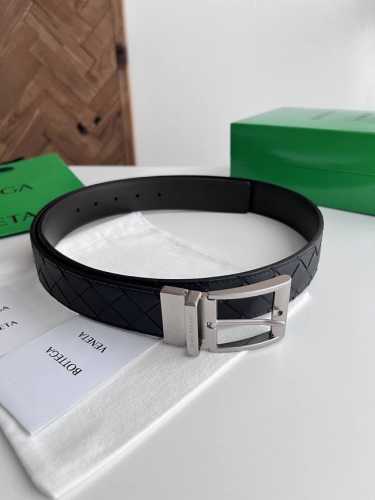 Bv 2025 latest men's braided belt, double-sided, pure handmade Intreccio large p