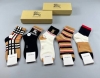 Special Burberry Burberry B's new women's mid-calf socks, a box of five pairs o