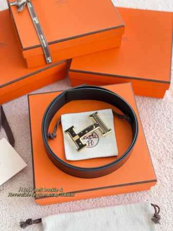 H Day, featuring exquisite hardware and imported Togo leather, 38mm wide. Highl - Click Image to Close