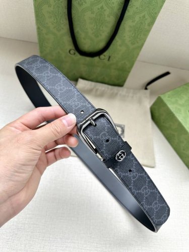 width 3.5Cmgucci Gg Supreme Canvas Is Reinvented In New Ways Each Season, And