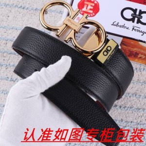 Product Name: Ferragamo Wood Belt Original Belt Material: 100% top-grain cowhide