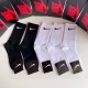Special Packaging Nike New Classic Mid-Length Slouch Socks! Five pairs per box,