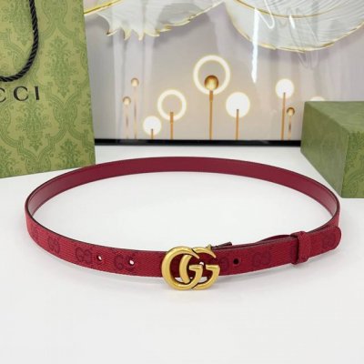 Special Gucci 2.0Cm New Woven Strap Canvas, Canvas With Leather Base, Strap With