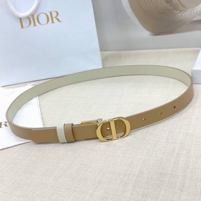 Dior belt, double-sided top layer cowhide, length: 75.80.85.90.95.100. Euro, co