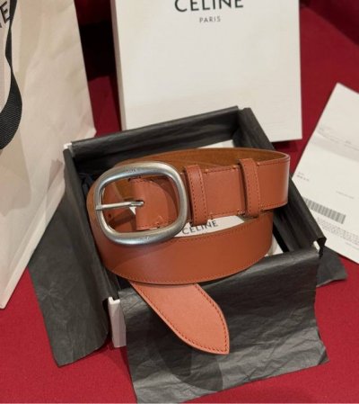 Arc de Triomphe new women's belt This one is made of cowhide suede leather Twin