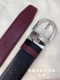 montblanc Montblanc width 3.5cm using top layer cowhide boutique pin buckle head
