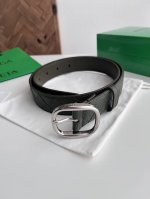 -Bv 2025 latest men's braided belt, handmade Intreccio large grid woven Italian