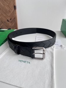 Bv 2026 Newest Men's Braided Belt, Handmade Intreccio Large Check Braid, Italian