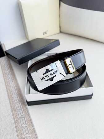 Product Name: Montblanc. Montblanc Original Single Belt Automatic Belt Model: Au - Click Image to Close