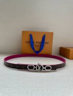 2.0 Wide This Lv Iconic Double-Sided Belt Features The Iconic Iconic Buckle, Whe