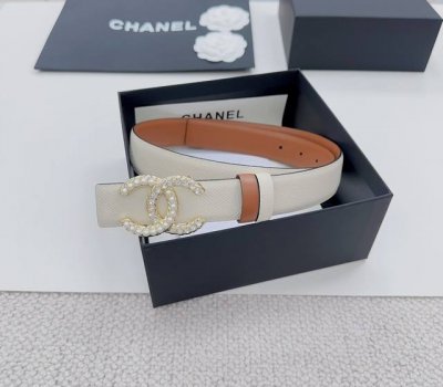 3.0Cm Chanel Official Website New Double-Sided Original Calfskin Length 75.80