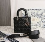 My Lady with silver monogram buckle Every woman must have a Lady Diana bag in he