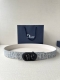 Width 3.5Cm Dior Inspired By The Iconic Bag Of The Same Name The Montaigne Belt