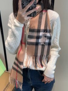 This Burberry scarf is absolutely gorgeous! It's so stylish and charming, a very