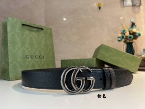 Chinese New Year Gucci men's favorite 40mm belt, double G buckle rotating design