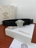 Versace Classic Pearl Pattern Leather Base, Double-Sided Top Grain Leather With