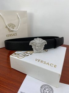 Versace Classic Pearl Pattern Leather Base, Double-Sided Top Grain Leather With