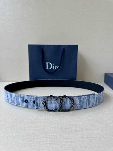 Width 3.5Cm Dior's Stainless Steel Belt Buckle With Sand, Black, Gold, White And