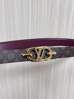 This season's newest design features a belt crafted from luxurious calfskin and