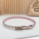 2.0Cm Gucci official website new model, double-sided top layer cowhide leather,