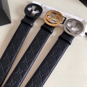 Gucci, original single layer cowhide pressed G surface, lining the first layer c