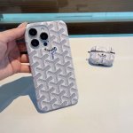 Goyard Goya mobile phone case half-wrapped oil-edged shell official website sync