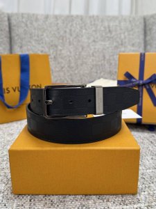 Louis Vuitton LV belt, palm print series, original factory hardware, exquisite h