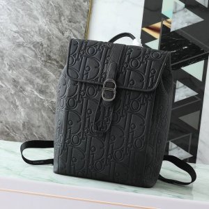 This Dior Daily backpack with flap, a new addition to the Fall 2025 men's collec