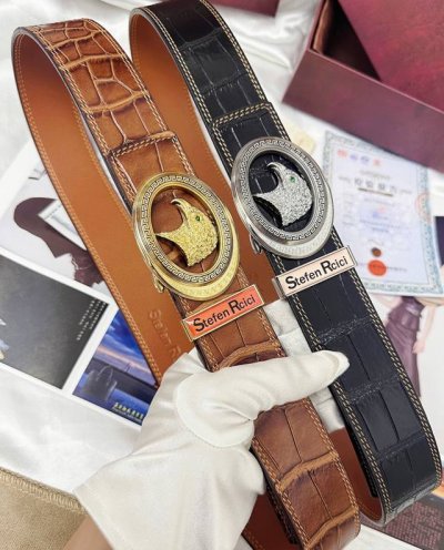 Belt: Stefen Rcici. Stefen. Nitz Diamond Belt: Top Original Replica. Private Cus