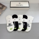 Comes with packaging, 5 pairs per box. High-quality Chanel classic socks, made