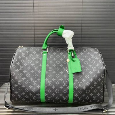Louisvuitton Lv Keepall 50 Monogram Travel Bag Single Shoulder Crossbody Handbag