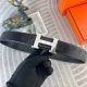 Hermes Special Leather Belt Series Original Hardware Boutique Stainless Steel Bu