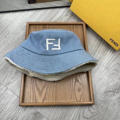 Special Offer F Autumn And Winter Style Thick Bucket Hat With Lambskin Brim Clas