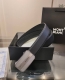 Special Montblanc Automatic Belt, 34Mm Width, Premium Steel Buckle, Double-Sided