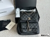 Original leather with box Medium Size: 20*20cm Chanel Duma Backpack The bag fee