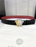 Width 4.0Cm Versace Uses Carefully Selected Imported Cowhide. This Deerskin Belt