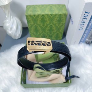 New Gucci Automatic Steel Buckle, 3.5cm Width. Recommended 2026 Men's Leather B