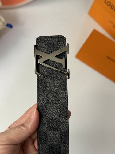 Louis Vuitton's reversible men's belt subtly exudes a modern flair without sacr