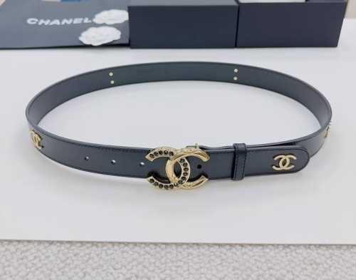 3.0Cm Chanel Official Website New Double-Sided Original Calfskin Length 75.80