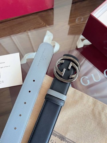 This eye-catching men's belt from Gucci's 2026 Early Spring collection features