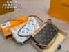 with drawer box Lv Murakami Takashi joint series Lv Mahjong bag underarm bag Re