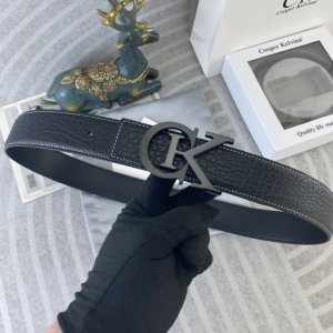 Ck Special leather belt series, original hardware and fine stainless steel buckl