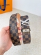 Product name: Lv..Louis..Vuitton belt original Model: Buckle, classic pure stee