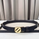 Zegna, Top-Grain Cowhide, Width 3.5 Cm, Available On The Official Website, Pure