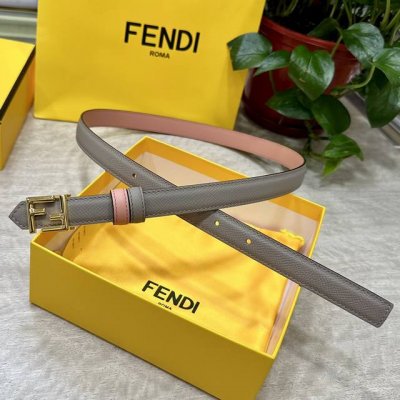 Fendl Fendi width 20mm, original imported calfskin, with original ruthenium pall