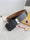 Product Name: Lv. Louis Vuitton Belt, Original Design Model: Hanging Buckle, Cla