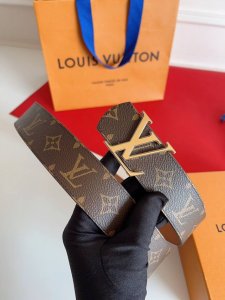 L's Louis* new season classic L* Stitch 40mm business casual belt. Double-sided