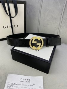 Width 4.0 Cm Gucci Classic G-Logo Print Paired With Top-Quality Diamond-Encruste