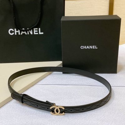 Chanel 23C Letter Belt, Soft And Durable Lambskin, Spring And Summer Styling Ess